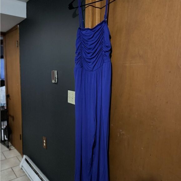 Ava & Viv Strapless Jumpsuit Royal Blue NWOT Size XXL - Picture 7 of 12